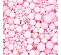 The Baked Studio Magical Sprinkle Mixes - GLUTEN FREE & VEGAN FRIENDLY - Vibrant Pastel & Metallic Blends - Perfect for Cakes, Cupcakes, Cookies - 100g (Light Pink Matt Mix)
