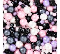 The Baked Studio Magical Sprinkle Mixes - GLUTEN FREE & VEGAN FRIENDLY - Vibrant Pastel & Metallic Blends - Perfect for Cakes, Cupcakes, Cookies - 100g (Halloween Mix No. 3)