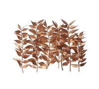 The Baked Studio - Original Dried Flower Ruscus Set For Cake & Cupcake Decorating & Others Crafts (Gold)
