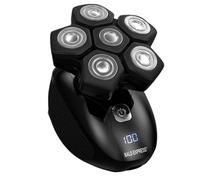 The Bald Express 5-in-1 Head Shaver Kit for Bald Men LM-180 | USB Rechargeable Cordless Skull Shaver with Magnetic Blades