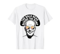 The Bald Head Behind The Bump Funny Dad to Be T-Shirt