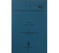 The Ballad in Scottish History