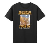 The Ballad of Wallis Island McGwyer Mortimer Tour T-Shirt Crewneck Short Sleeve Cotton Tee Women Men Streetwear (L,Black)