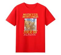 The Ballad of Wallis Island McGwyer Mortimer Tour T-Shirt Crewneck Short Sleeve Cotton Tee Women Men Streetwear (XXL,Red)