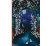 THE BALLET BRAIN Lined Journal Notebook - Swan's Nocturne Cover, 140 Pages, 5.5 in x 8.5 in - Paperback Journaling Notebook for Work, Ballet, School & Note Taking
