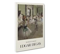 The Ballet Class Edgar Degas Canvas Wall Art Print 30x20 Inch