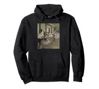 The Ballet Class (La Classe de Danse) by Edgar Degas (1874) Pullover Hoodie