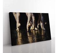 The Ballet Dancers Canvas Wall Art Print 30x20 Inch