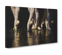 The Ballet Dancers Canvas Wall Art Print 30x20 Inch