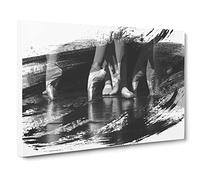 The Ballet Dancers Vol.1 V1 Canvas Print | Gallery Wrapped 30mm Frame Wall Art | 30x20 inches | Ready to Hang | Modern Picture | Living Room Bedroom Lounge Office