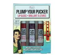 THE BALM LIP GLOSS PLUMP YOUR PUCKER SET 3PC