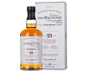 The Balvenie Portwood 21 Year Old Single Malt Scotch Whisky, 70 cl