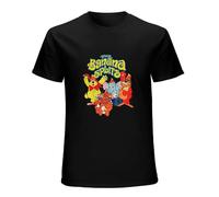 The Banana Splits Cartoon Hanna Barbera Mens Unisex T-Shirt Graphic Print Top Black Tee XL