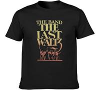 The Band Last Waltz Concert Poster T Shirt Graphic Unisex Tee Black L