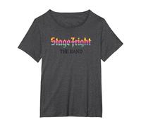 The Band Stage Fright T-Shirt, Women's Plus, Dark Heather Grey, 1X