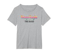 The Band Stage Fright T-Shirt, Women's Plus, Heather Grey, 3X