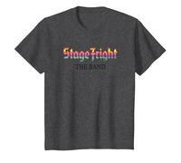 The Band Stage Fright T-Shirt, Youth, Dark Heather Grey, Medium