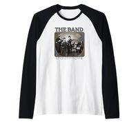 The Band Up On Cripple Creek Photo by David Gahr Raglan Baseball Tee