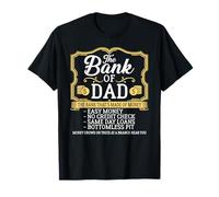 The Bank Of Dad Money Grows On Trees Father's Day T-Shirt