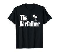 The Bar Father Funny Bartender Barman T Shirt Gift T-Shirt