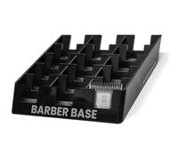 The Barber Base 15 Slot Clipper Blade Tray (Black)