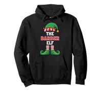 The Barber Elf Christmas for Barber Hair Stylist Top Pullover Hoodie