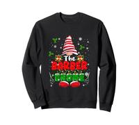 The Barber Gnome Christmas Colorful Costume Job Team Sweatshirt