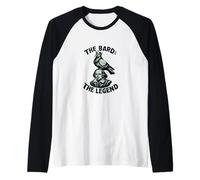 The Bard The Legend Shakespeare Literary Fan Idea Raglan Baseball Tee