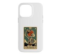 The Barista Tarot Card Coffee Skeleton Case for iPhone 14 Pro Max