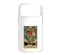 The Barista Tarot Card Coffee Skeleton Case for iPhone 17 Pro Max