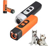 The Bark-shield Pro, Bark Shield Anti Barking Device for Dogs, with LED Flashlight, Portable, Dog Bark Deterrent Device Suitable for Training to Improve Bad Behavior (MIX)