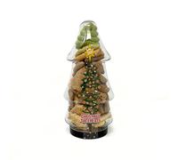The Barking Bakery Christmas Tree ..eats - Christmas Tree Filled with Tasty Dog Biscuits - Ideal Stocking Filler Or Advent Calendar - The Pawfect Present 200g