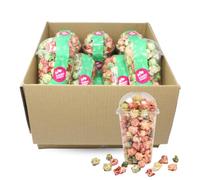 The Barking Bakery Doggy Turkey Pupcorn - Limited Edition Christmas Treat - Fun & Crunchy Snack for Dogs - MSG Free - Handmade - Baked In England - Case of 10 x 38g