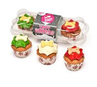 The Barking Bakery Mini Iced Woofins. 3 Pack of Dog Treats. For Dog, Stockings or Advent Calenders - Handmade in UK.