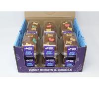 The Barking Bakery Pack of 3 Dog Cookies - Bite-Sized Vanilla Dog Cookies with Crunchy Bone - Handmade Dog Treats for Dogs - Meat free - Baked in the UK - 12x55g