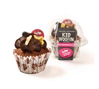 The Barking Bakery - Vanilla Woofin with Carob Frosting - Dog Cupcake