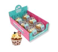 The Barking Bakery - Vanilla Woofin with Vanilla Frosting - Dog Cupcake for Medium & Large Dogs - Birthday & Occasion Dog Treats - Human Grade Ingredients - Handmade - Meat Free - 6x68g