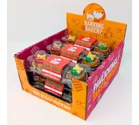The Barking Bakery Yappy Woofmas Mini Iced Trio Woofins - Case of 6 x 38g Festive Dog Cupcakes - Gourmet Christmas Dog Treats and Stocking Fillers For Dogs - Handmade, Meat-Free, Baked in England