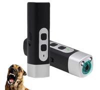 The Barklee Pro, Barklee Barking Control, Rechargeable Anti-Barking Device for Dogs, with LED Flashlight, Dog Trainer for Home and Outdoor Use (Black)