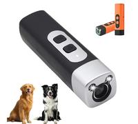 The Barksheild Pro - Bark Sheild Anti Barking Device for Dogs, Dog Bark Deterrent Device with Led Flashlight, Suitable for Training to Improve Bad Behavior (Black)
