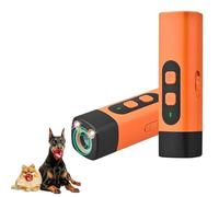 The BarkShield Pro - 2025 New Bark Shield Anti Barking Device for Dog,Dog Bark Deterrent Device with HD Display and LED Flashlight,Stop Bad Behavior Without Yelling or Swatting (1Pcs Orange) (B)