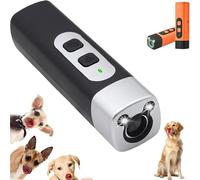 The BarkShield Pro, 25khz Anti-Barking Control for Large/Aggressive Dogs, Dog Bark Deterrent Device with LED Flashlight, 35ft Range Anti-Barking Device for Training to Improve Bad Behavior (Black)