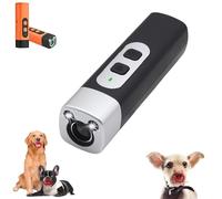 The Barkshield Pro - Bark Shield Anti Barking Device for Dogs, Barkshield for Dogs, Dog Bark Deterrent Device with LED Flashlight, Suitable for Training to Improve Bad Behavior (Black)