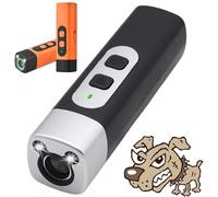 The Barkshield Pro, Bark Shield Anti Barking Device for Dogs, Dog Bark Deterrent Device with LED Flashlight, Suitable for Training to Improve Bad Behavior (B)