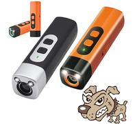 The Barkshield Pro, Bark Shield Anti Barking Device for Dogs, Dog Bark Deterrent Device with LED Flashlight, Suitable for Training to Improve Bad Behavior (A*B)