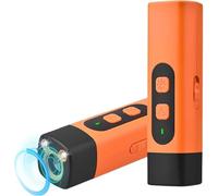The BarkShield Pro - Bark Shield Anti Barking Device for Dogs, New Dog Bark Deterrent Device with HD Display and LED Flashlight, Dog Bark Deterrent Device For Small Medium Large Dogs (orange)