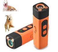 The BarkShield Pro - Bark Shield Antibarking Device for Dogs, Dog Bark Deterrent Device, Ultrasonic Dog Repeller, Stop Bad Behavior Without Yelling or Swatting, for Small Medium Large Dogs (1*Orange)