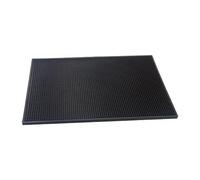 The Bars Bars - Rubber mat, black, 45 x 30 x 1 cm