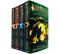 The Bartimaeus Sequence Series 4 Books Collection Set by Jonathan Stroud (Amulet of Samarkand, Golem's Eye, Ptolemy's Gate & Ring of Solomon)