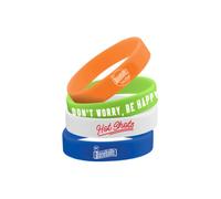 The Baseballs - Hot Shots - Fanband weiß Onesize